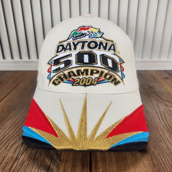 VTG Dale Earnhardt Jr. Daytona 500 2004 Champion #8 Hat Cap Chase Authentics - Picture 2 of 11
